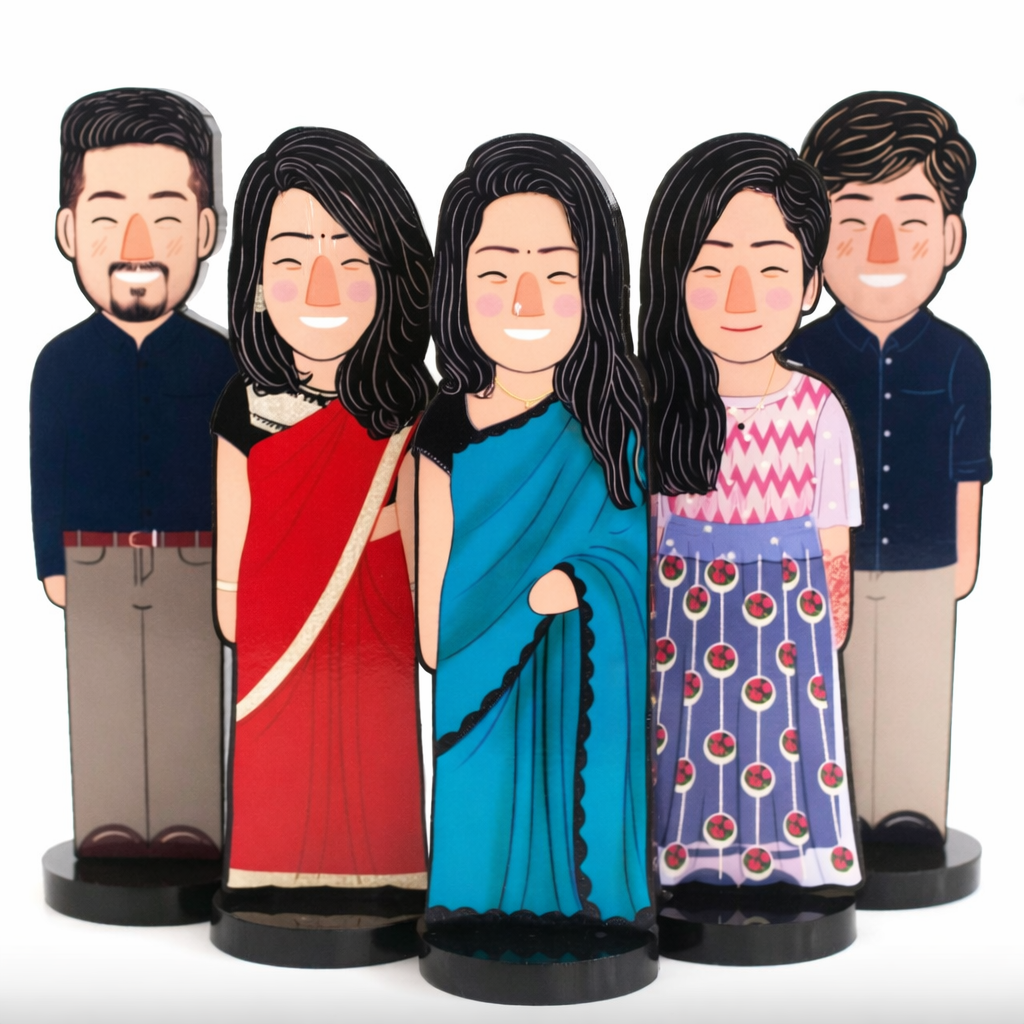 Quartet: Set of 4-5 Personalized Gifts for the Family
