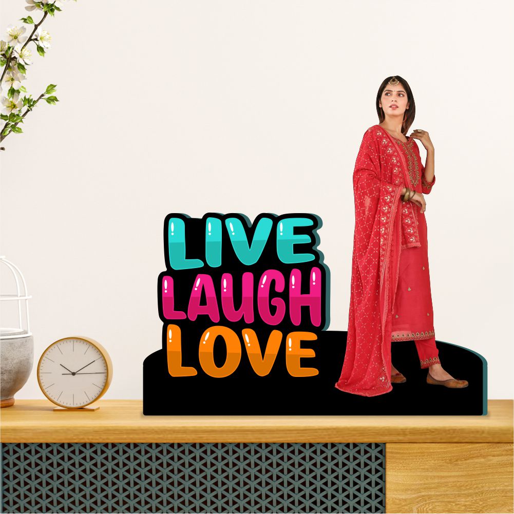 Photo Standy with Quote