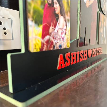 Photo Cutout Standy (with 5 Photos and Message)