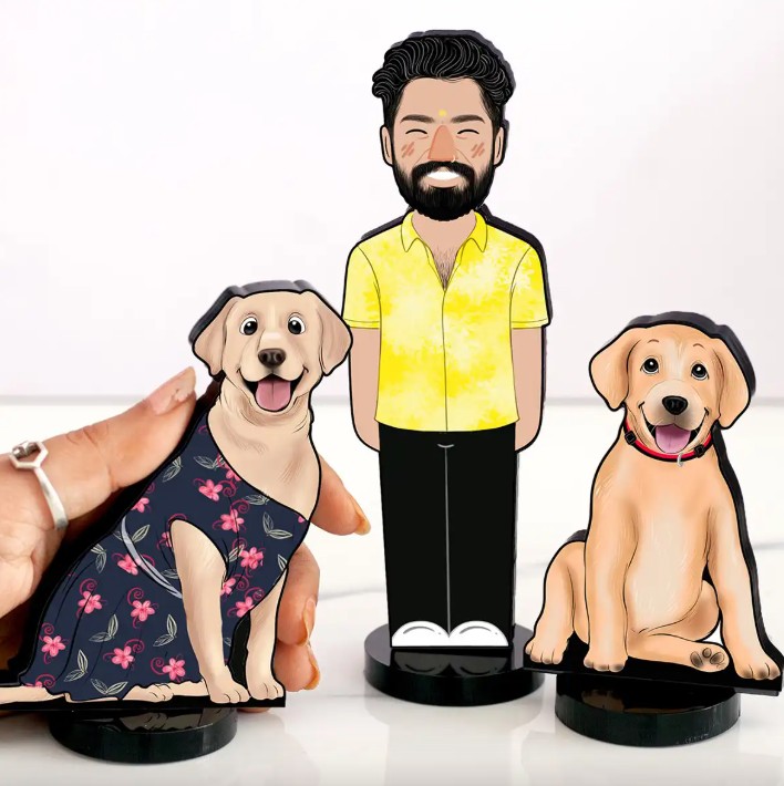 Trio: Set of 3 Personalized Gifts for the Family